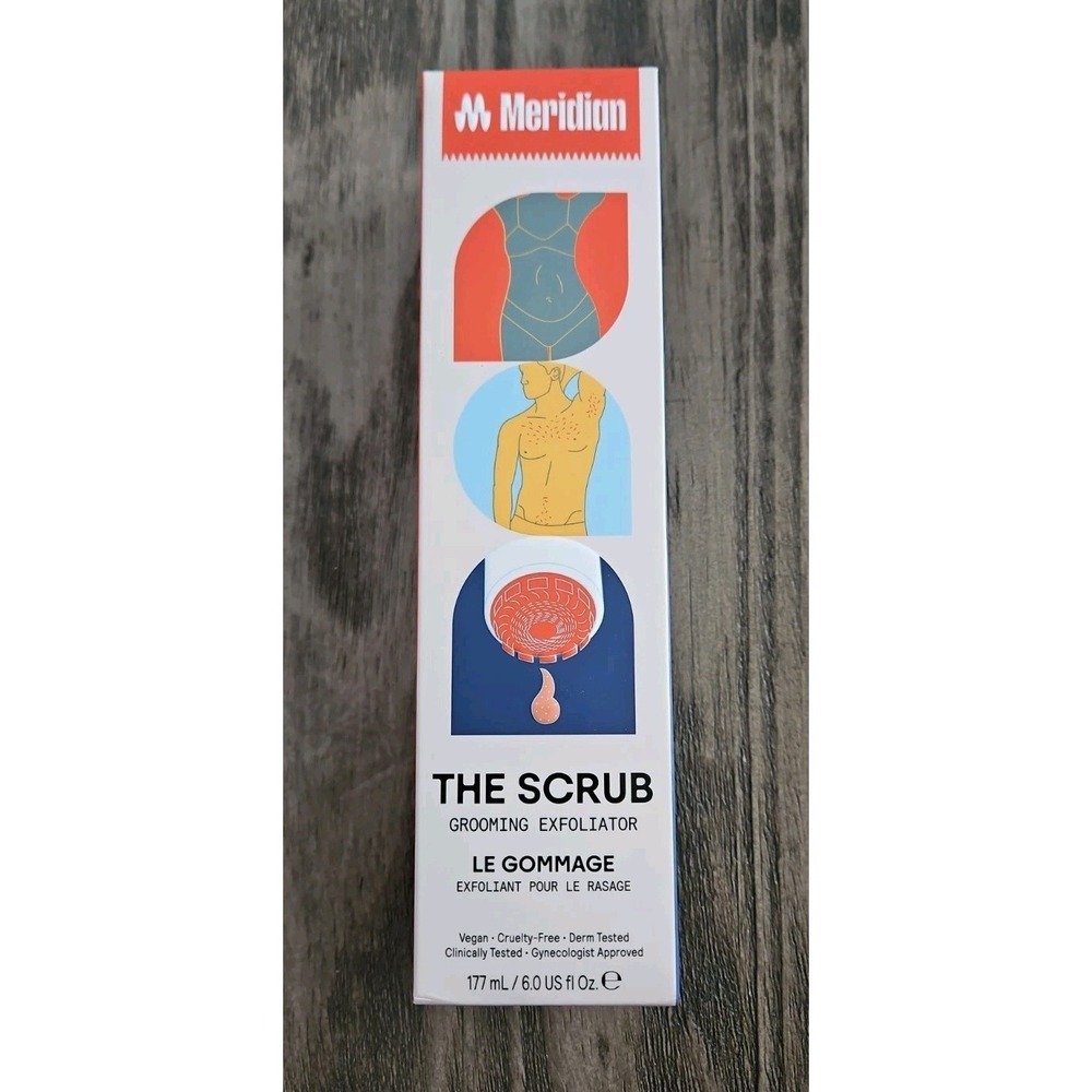 Meridian THE SCRUB Grooming Exfoliator 117mL/6oz